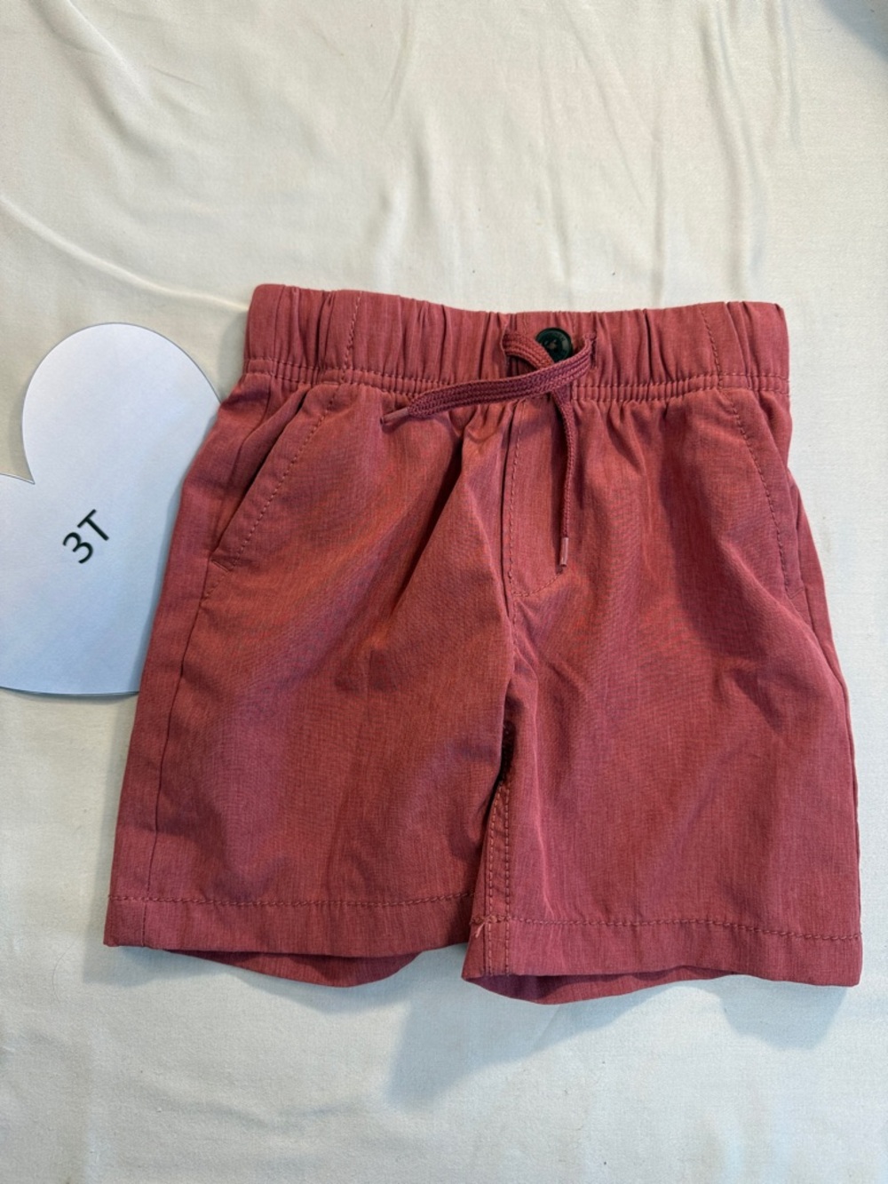 OshKosh B'gosh Red Casual Elastic Waist Shorts